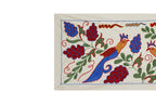 Kuş Desenli Suzani Duvar Örtüsü 44 x 96 cm
