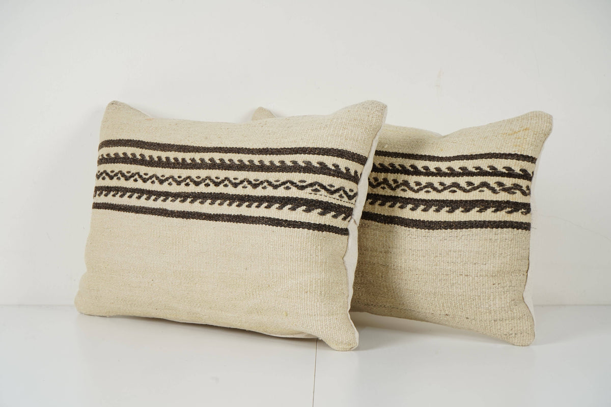 Kilim Kırlent Kılıfı 2'li Set 30 x 50 cm