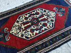 Vintage Yastık Halı 57 x 124 cm