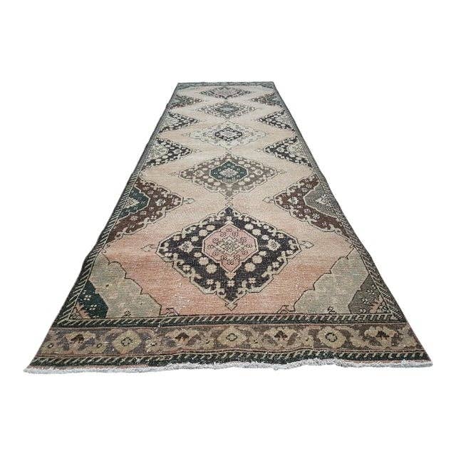 Vintage Uşak Yolluk 113 x 385 cm