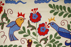 Kuş Desenli Suzani Duvar Örtüsü 44 x 96 cm