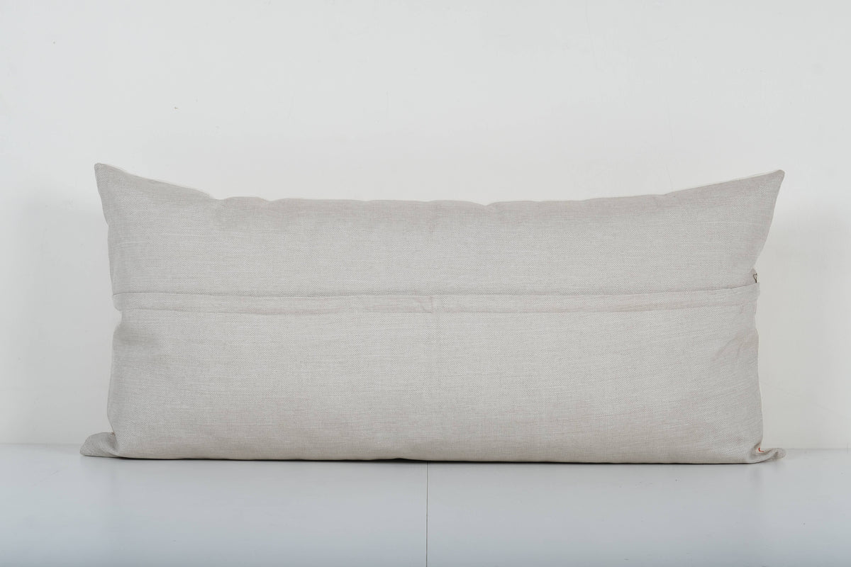 Geyik Desenli Suzani Kırlent Kılıfı 45 x 95 cm