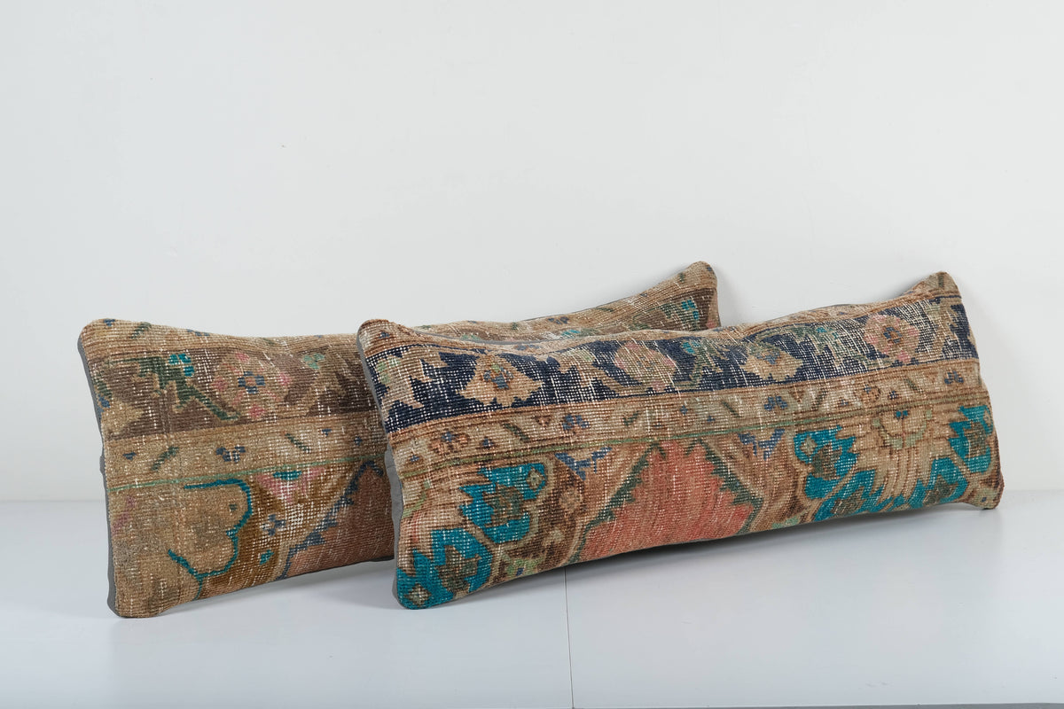 Halı Kırlent Kılıfı 2'li Set 30 x 90 cm