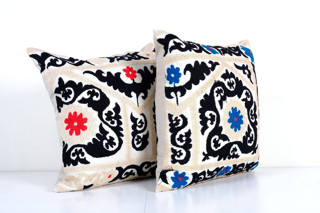 Suzani Kırlent Kılıfı 2'li Set 52 x 56 cm