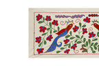 Kuş Desenli Suzani Yolluk 44 x 96 cm