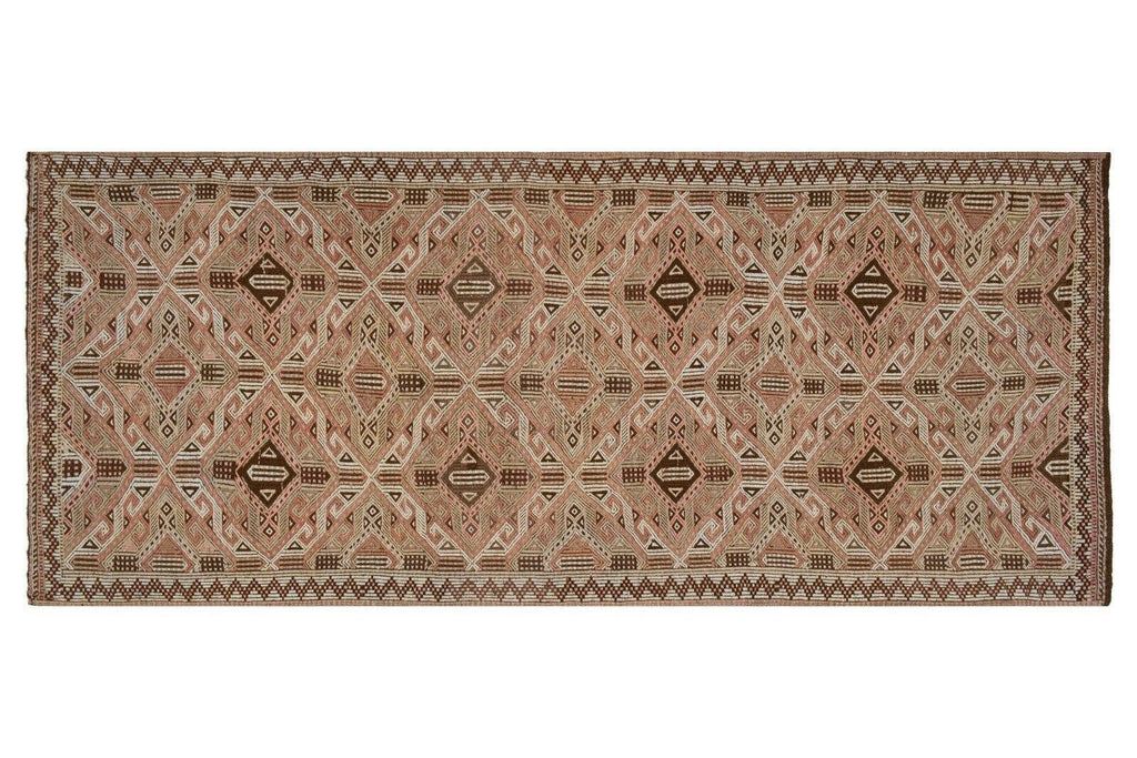 Vintage Türk Cecim Yolluk 140 x 320 cm