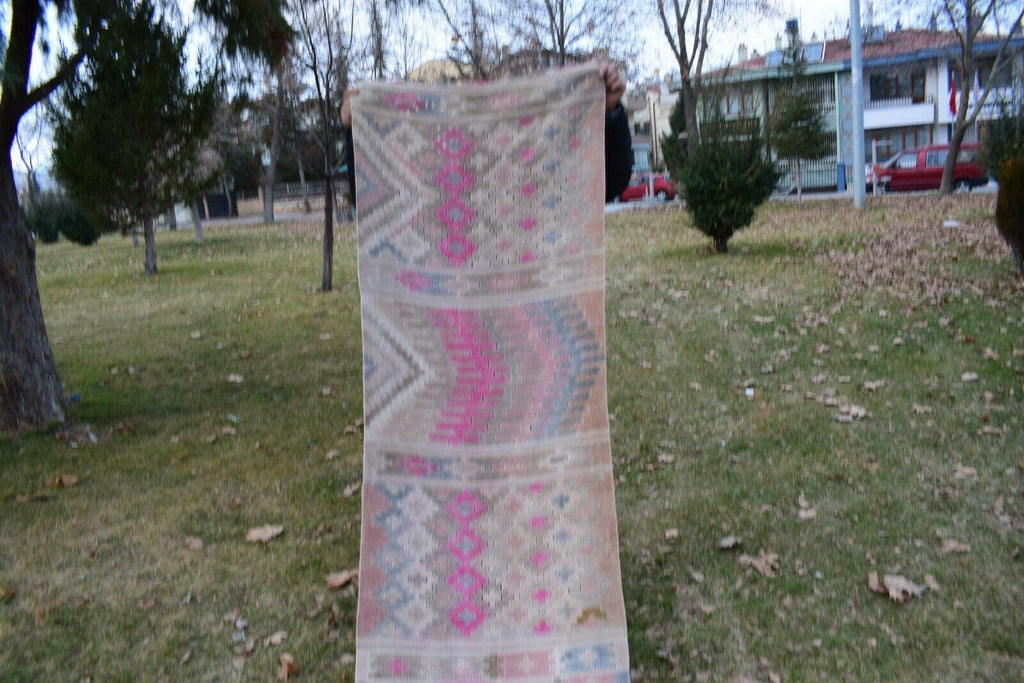 Vintage Kilim Yolluk 70 x 380 cm