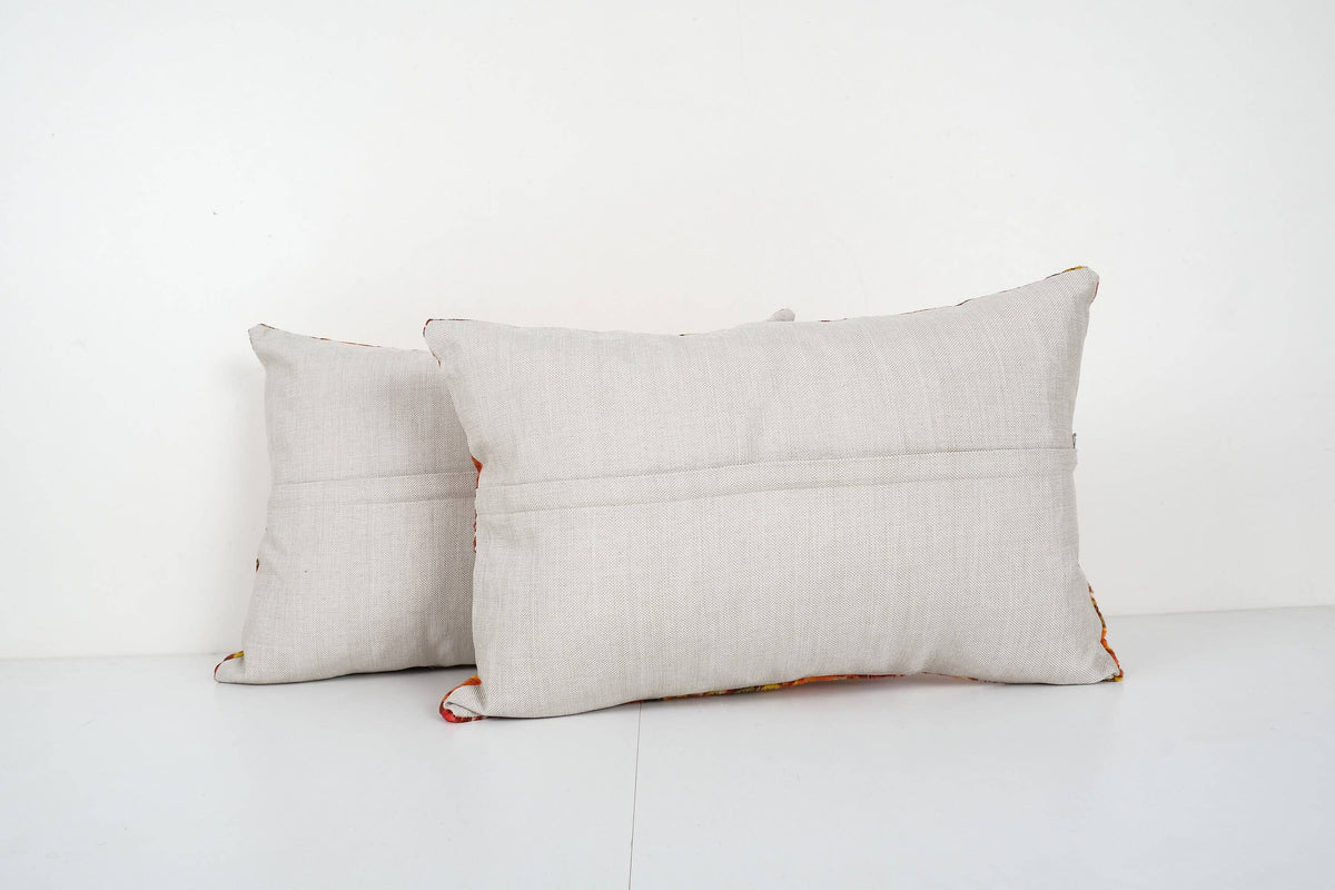 Kilim Kırlent Kılıfı 2'li Set 40 x 60 cm