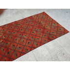 Vintage Uşak Halı 118 x 306 cm