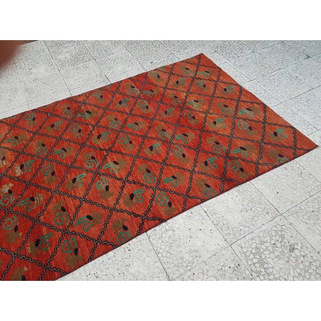Vintage Uşak Halı 118 x 306 cm
