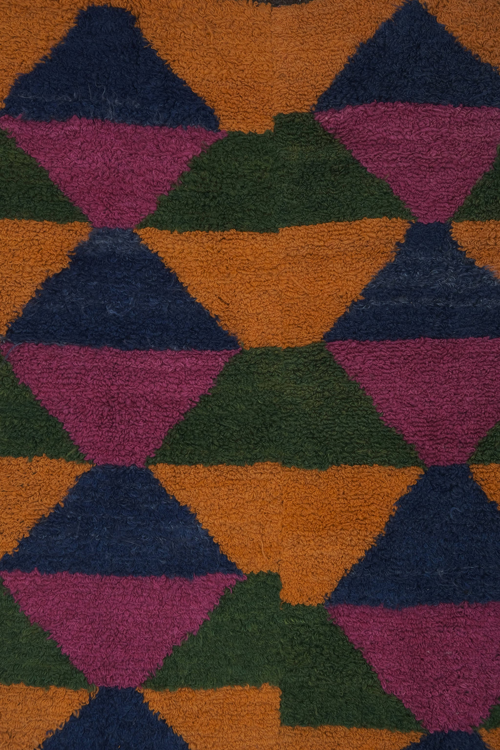 Vintage Türk Tulu Halı 108 x 137 cm