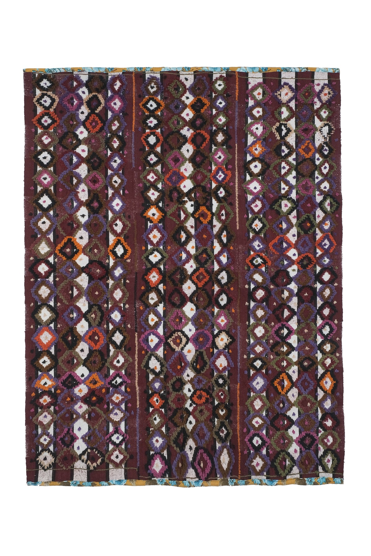 Vintage Türk Tulu Halı 167 x 215 cm