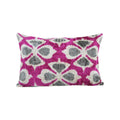 İpek Ikat Kadife Kırlent Kılıfı 38 x 58 cm