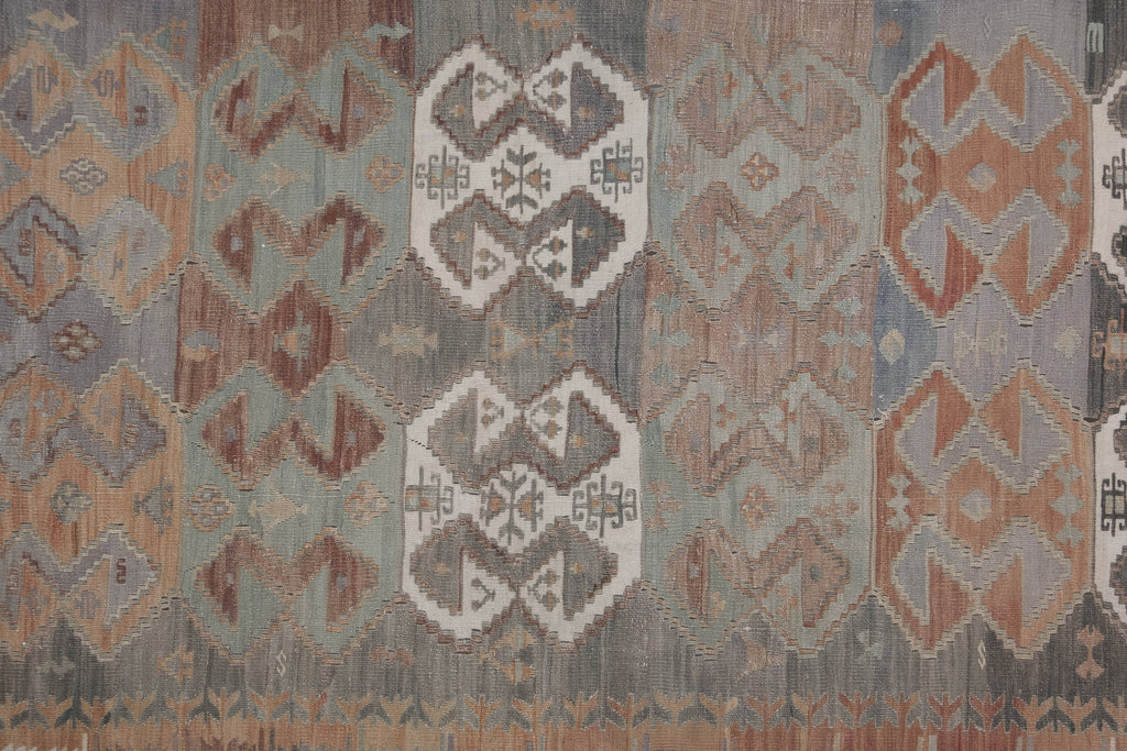 Vintage Kilim Yolluk 123 x 367 cm