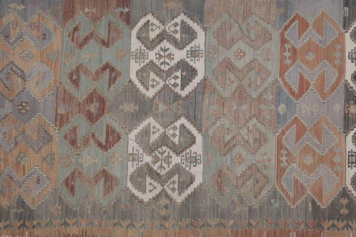 Vintage Kilim Yolluk 123 x 367 cm
