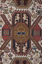 Vintage Türk Sumak Halı 107 x 192 cm