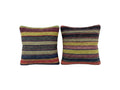 Türk Kilim Kırlent Kılıfı 2'li Set 60 x 60 cm