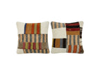 Türk Kilim Kırlent Kılıfı 2'li Set 49 x 50 cm