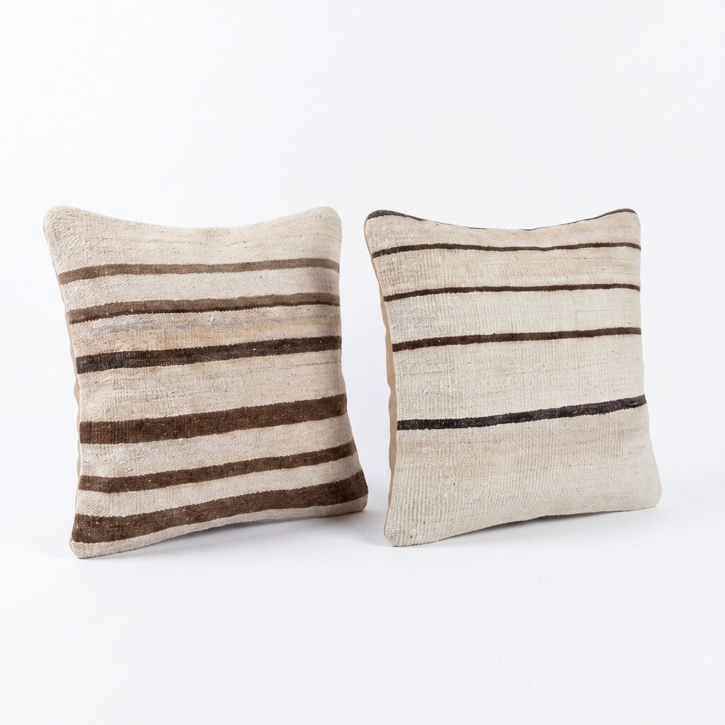 Türk Kilim Kırlent Kılıfı 2'li Set 49 x 50 cm