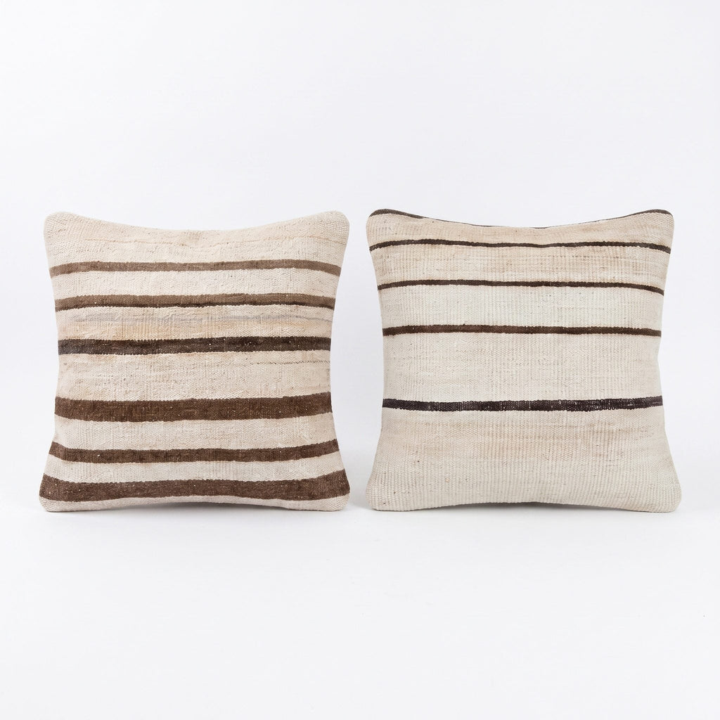 Türk Kilim Kırlent Kılıfı 2'li Set 49 x 50 cm