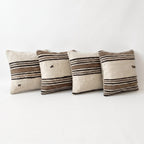 Türk Kilim Kırlent Kılıfı 4'li Set 58 x 58 cm