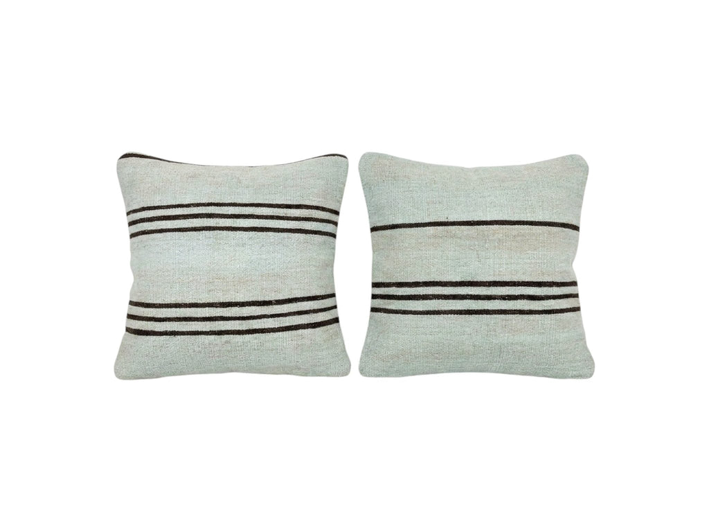 Türk Kilim Kırlent Kılıfı 2'li Set 48 x 48 cm