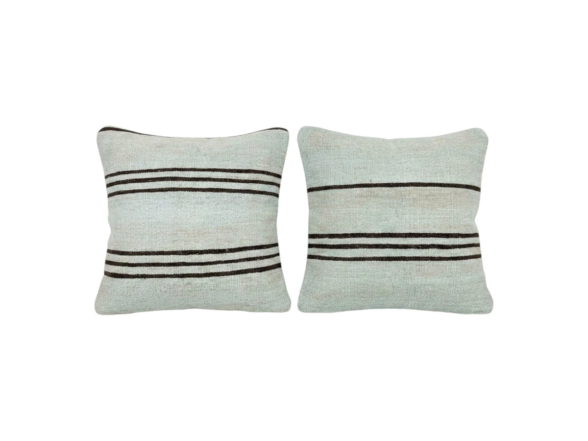 Türk Kilim Kırlent Kılıfı 2'li Set 48 x 48 cm