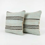 Türk Kilim Kırlent Kılıfı 2'li Set 48 x 48 cm