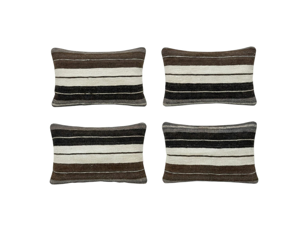 Türk Kilim Kırlent Kılıfı 4'li Set 40 x 60 cm
