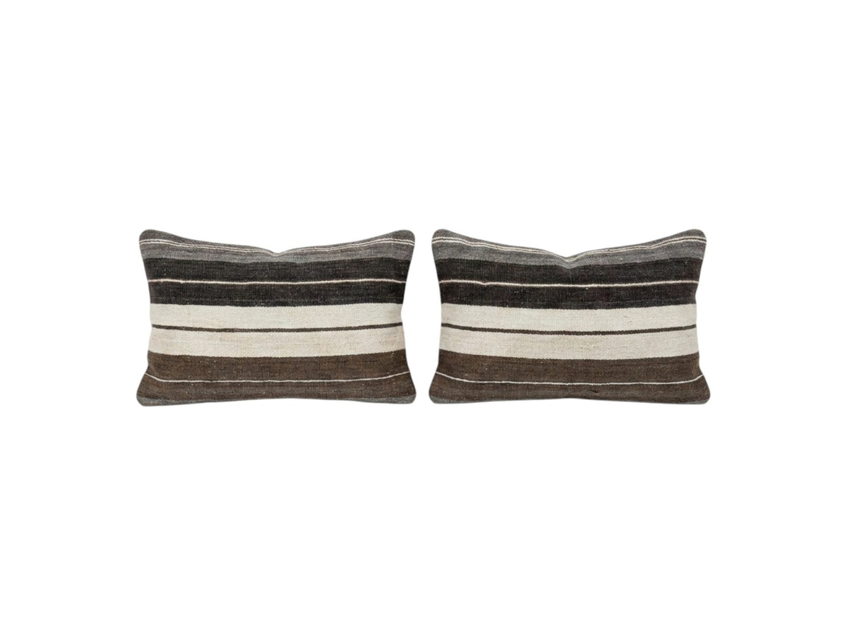 Türk Kilim Kırlent Kılıfı 2'li Set 40 x 60 cm