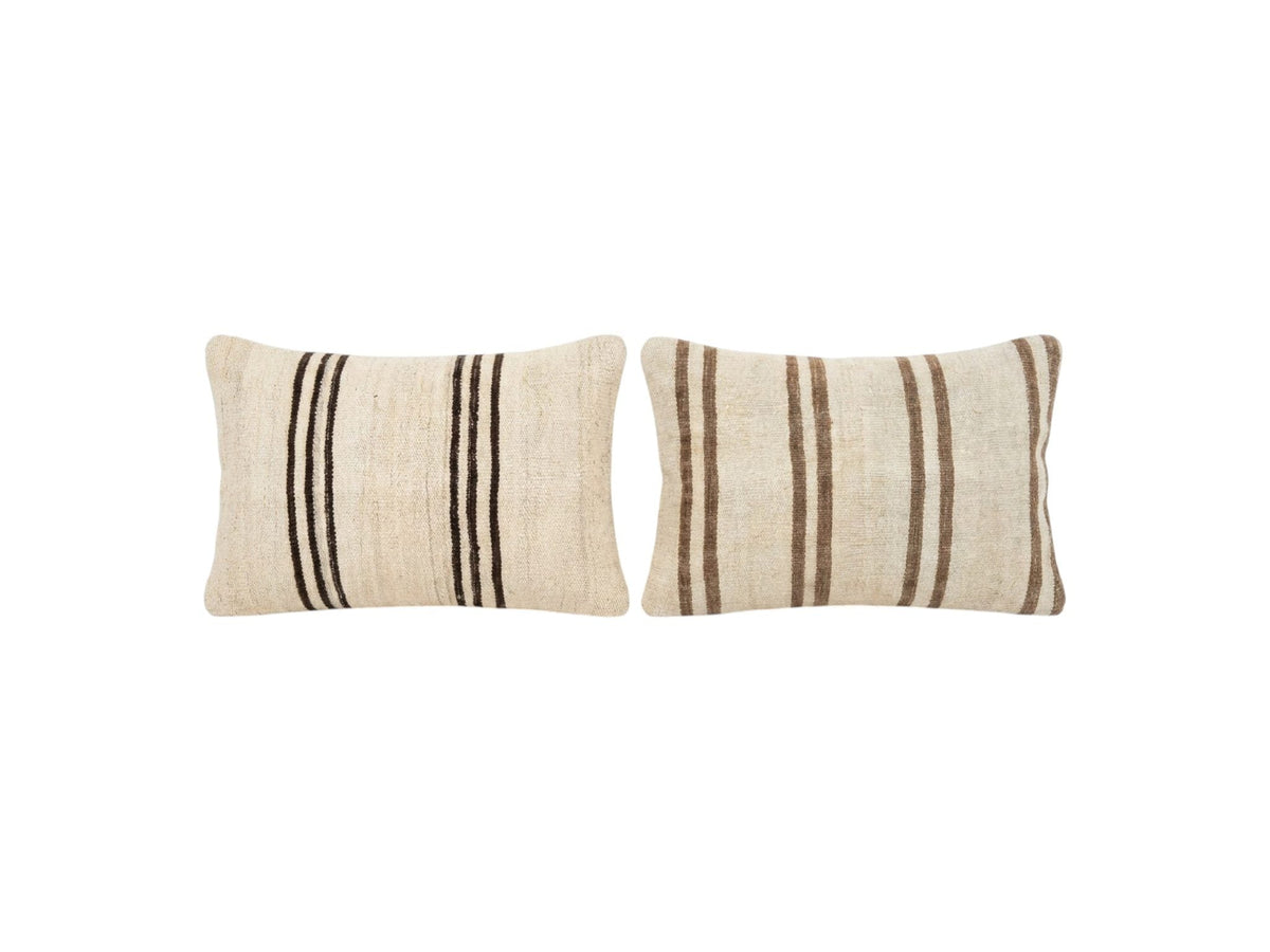 Türk Kilim Kırlent Kılıfı 2'li Set 40 x 60 cm