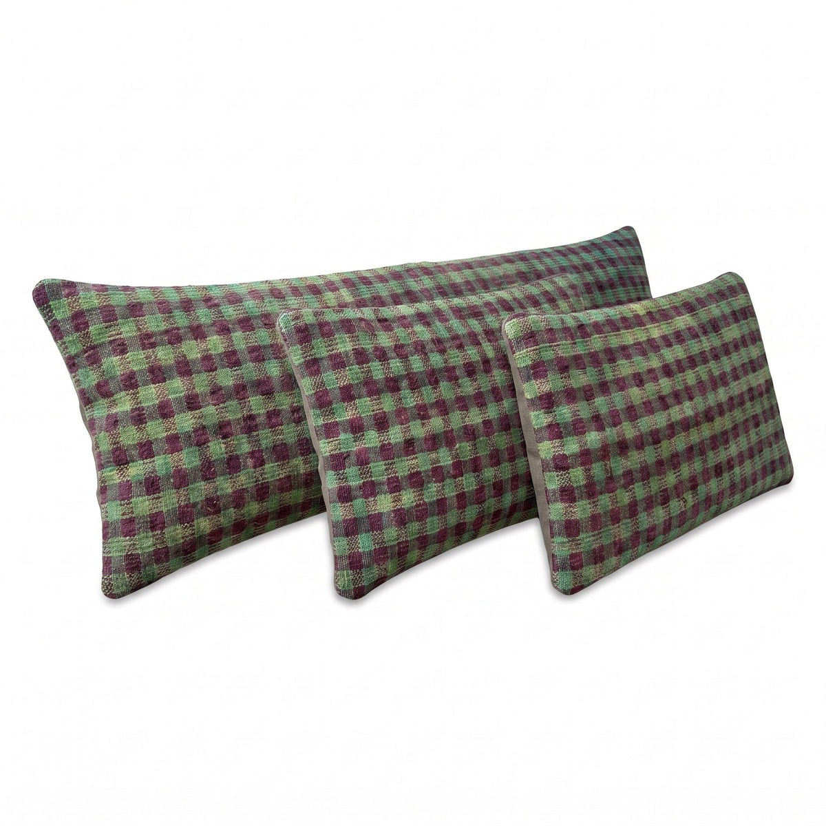 Türk Kilim Kırlent Kılıfı 3'li Set 41 x 119 cm