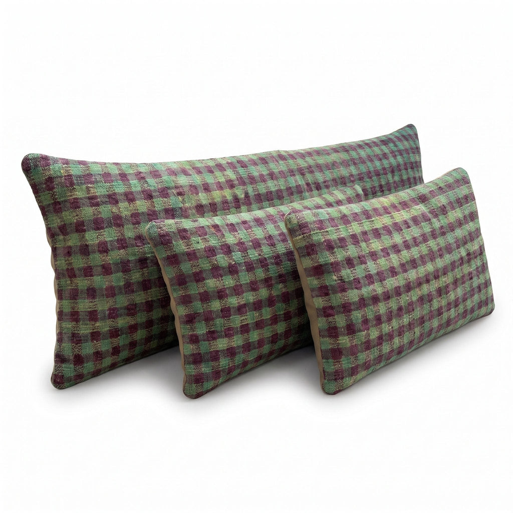 Türk Kilim Kırlent Kılıfı 3'li Set 41 x 119 cm