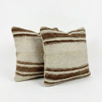 Türk Kilim Kırlent Kılıfı 2'li Set 50 x 50 cm