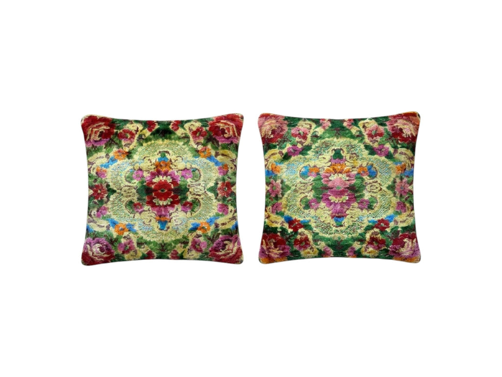 Türk Kilim Kırlent Kılıfı 2'li Set 38 x 43 cm