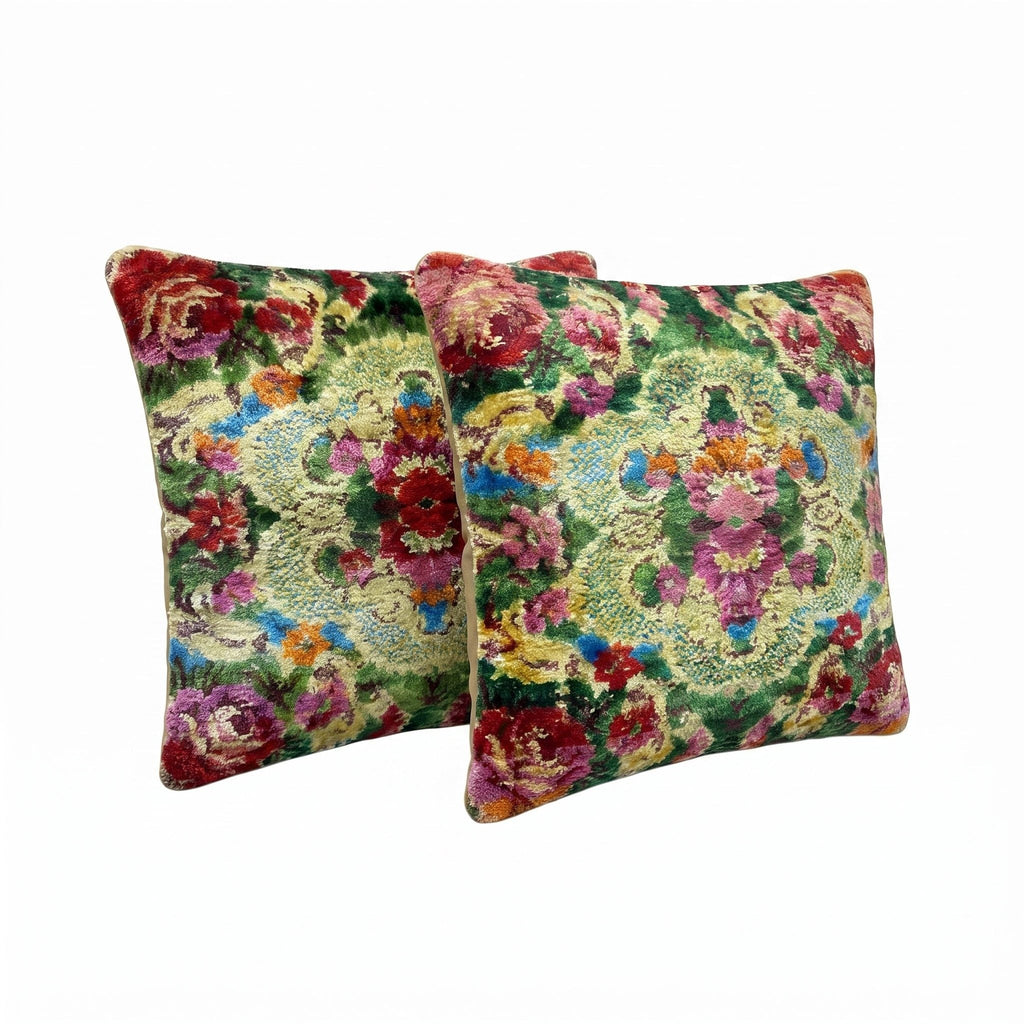 Türk Kilim Kırlent Kılıfı 2'li Set 38 x 43 cm