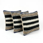 Türk Kilim Kırlent Kılıfı 3'li Set 40 x 40 cm