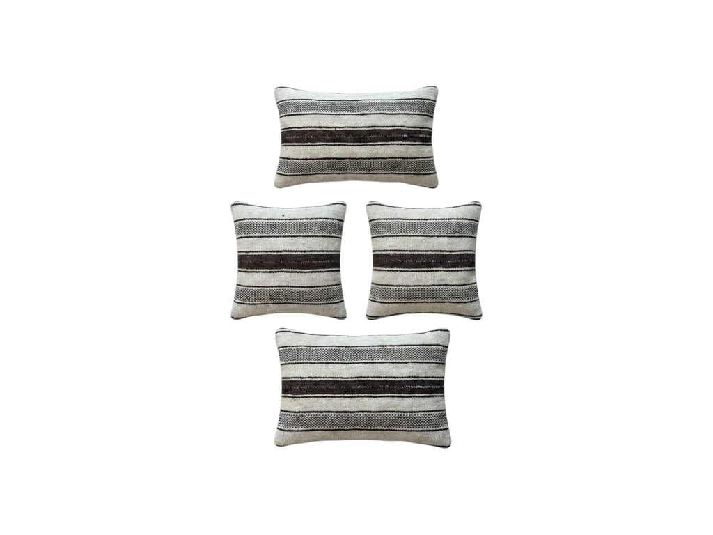 Türk Kilim Kırlent Kılıfı 4'li Set 41 x 41 cm