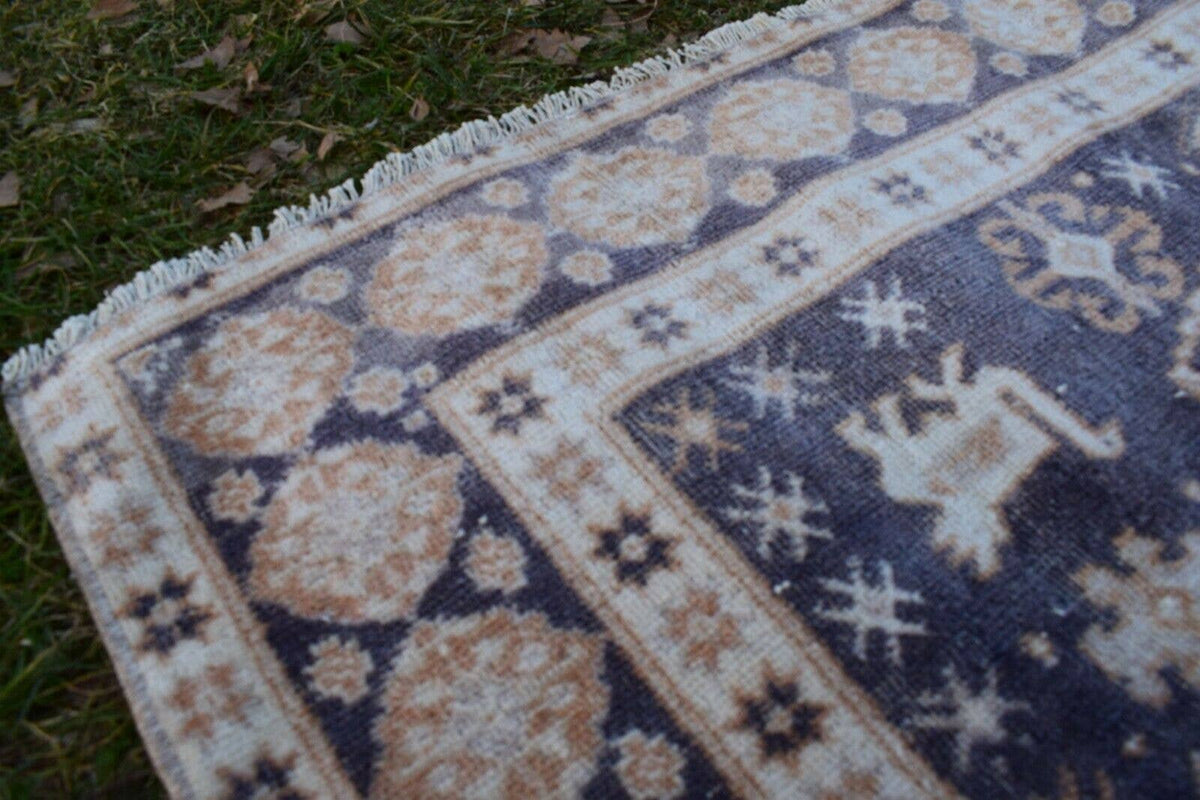 Vintage Uşak Halı 136 x 202 cm
