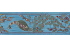 Tavus Kuşu Desenli Suzani Duvar Örtüsü 53 x 187 cm
