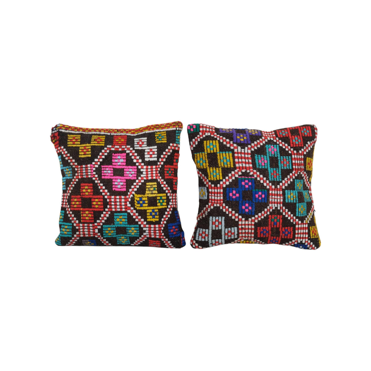 Kilim Kırlent Kılıfı 2'li Set 40 x 40 cm