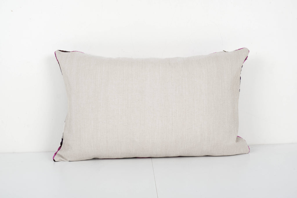 İpek Ikat Kadife Kırlent Kılıfı 40 x 60 cm