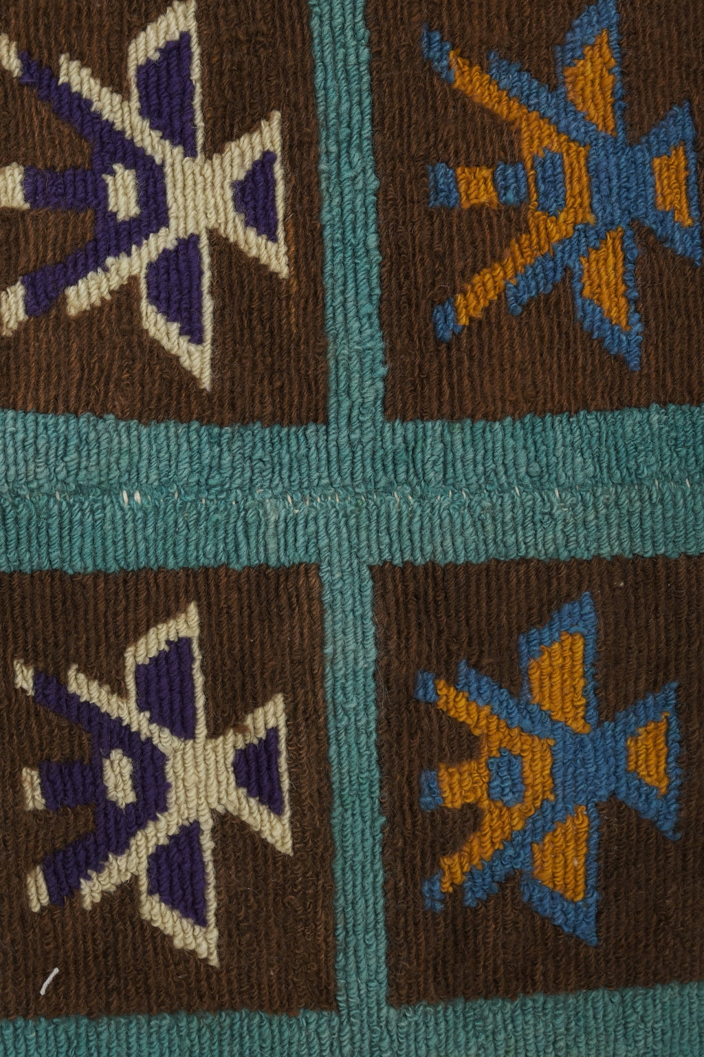 Vintage Türk Tulu Halı 125 x 140 cm