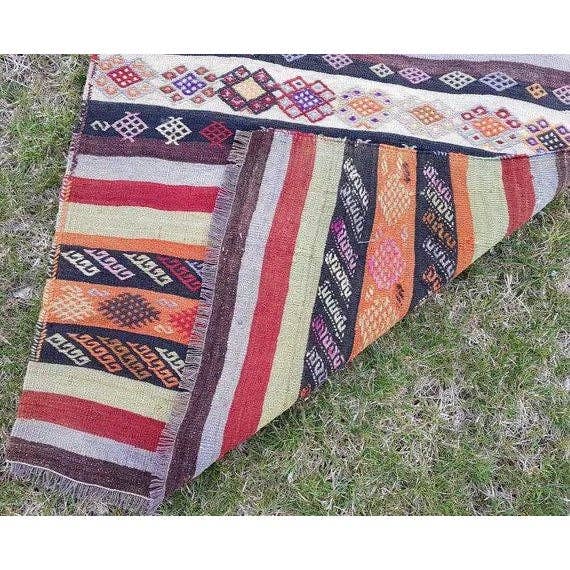 Vintage Kilim Yolluk 79 x 295 cm