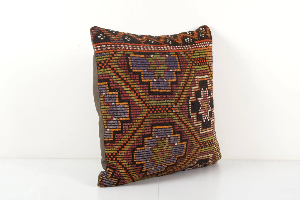 Kilim Kırlent Kılıfı 60 x 60 cm