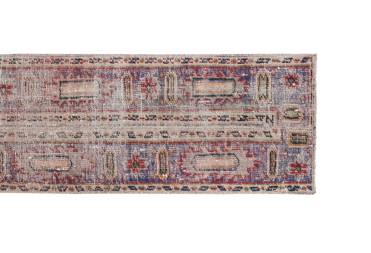 Vintage Türk Halı Yolluk 51 x 218 cm