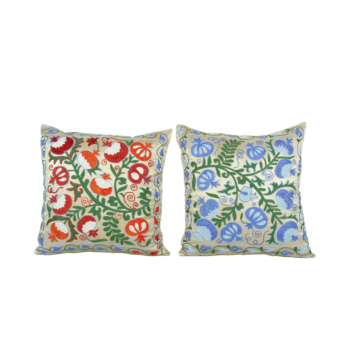 Suzani Kırlent Kılıfı 2'li Set 47 x 47 cm