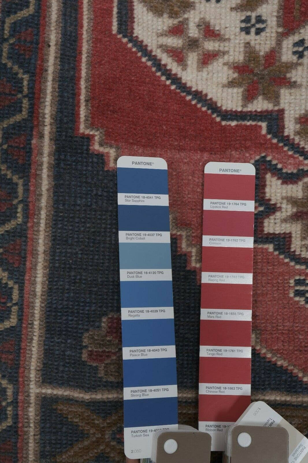 Vintage Türk Yastık Halı 2'li Set 57 x 97 cm