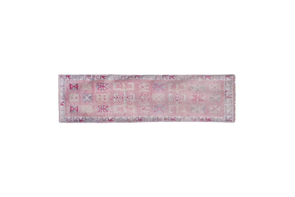 Vintage Herki Halı Yolluk 87 x 297 cm