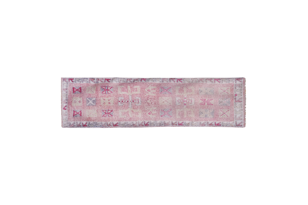 Vintage Herki Halı Yolluk 87 x 297 cm